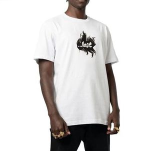 Camiseta Lost Lost Flames SM25 Masculina Branco