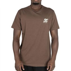 Camiseta DC Shoes Palletline Plus Size WT25 Marrom Escuro