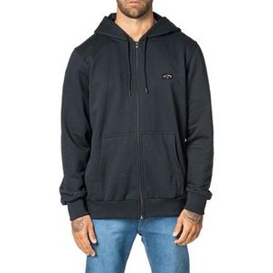 Moletom Billabong Aberto Arch Patch 305G Plus Size Preto