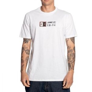 Camiseta DC Shoes DC Split Star SM25 Masculina Branco