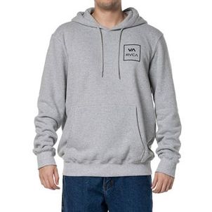 Moletom RVCA Canguru VA All The Way 290G WT24 Cinza Mescla