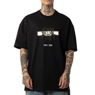 Camiseta Lost Crazy Joker WT25 Masculina Preto
