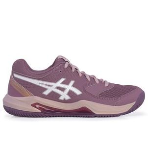 Tênis Asics Gel Dedicate 8 Padel Roxo e Branco