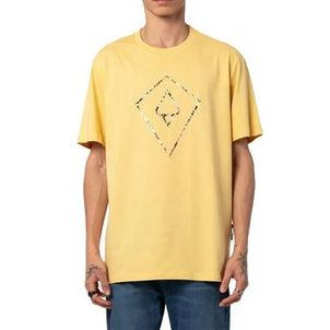 Camiseta MCD Pipa Espada Desgaste SM25 Amarelo Ensol