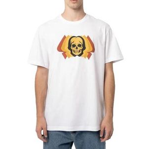 Camiseta MCD Caveira Metamorfose SM25 Masculina Branco