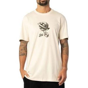 Camiseta Lost Bascketball WT25 Masculina Tapioca