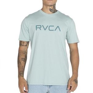 Camiseta RVCA Big RVCA WT25 Masculina Azul Claro