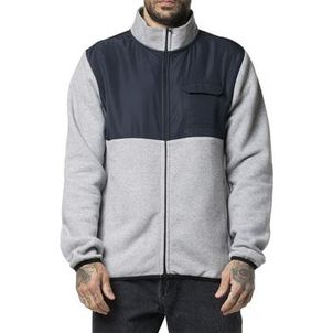 Moletom RVCA Aberto Yukon Fleece 300G WT24 Cinza Mescla