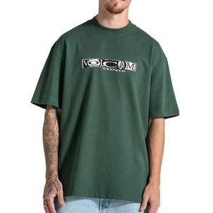 Camiseta Volcom Comfort Critter WT25 Masculina Verde Escuro
