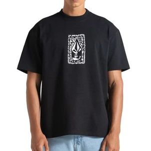 Camiseta Volcom Comfort Stone Face WT25 Masculina Preto