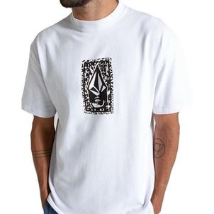 Camiseta Volcom Comfort Stone Face WT25 Masculina Branco