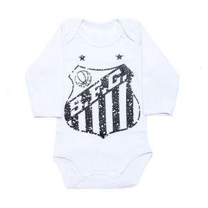 BODY REVEDOR SANTOS ESCUDO ML INFANTIL