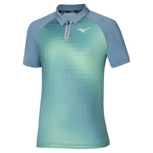 Camiseta Polo de Tennis Mizuno Frontier Shadow Masculina