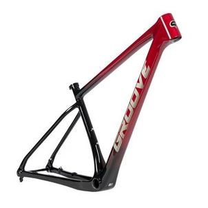 QUADRO RHYTHM CARBON GROOVE 18.5 Vermelho/preto