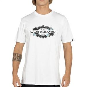 Camiseta Quiksilver Locked Up WT25 Masculina Branco