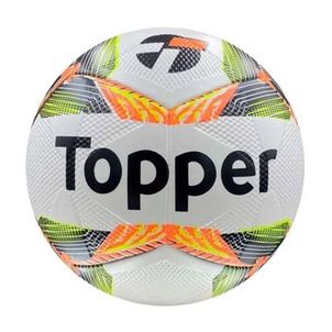 Bola Futsal Topper Slick 24 Branco/Amarelo