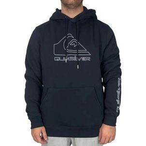 Moletom Quiksilver Canguru New Tour WT25 Masculino Preto