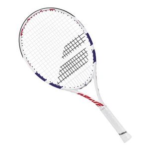 Raquete de Tênis Babolat Drive Júnior 24 - Branca e Azul