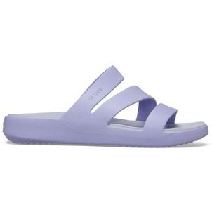 Sandália crocs getaway strappy mystic purple