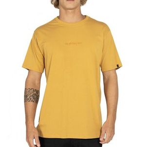 Camiseta Quiksilver Clicker Logo DNA WT25 Snow White