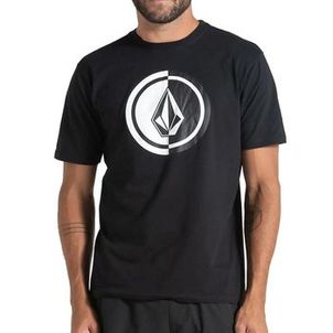 Camiseta Volcom Mega Circle WT25 Masculina Preto