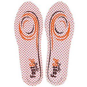 Palmilha de Gel Footgel Esportes em Geral 43 ao 47 Laranja e Branco