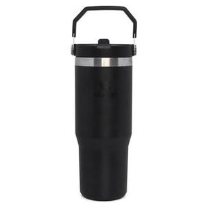 Garrafa Tumbler Térmico Flip Straw Black 2.0 887ml Preto