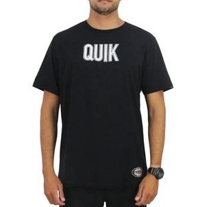 Camiseta Quiksilver Emb Quik Outdoor WT25 Masculina Preto