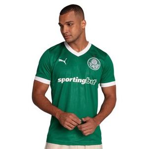 Camisa Palmeiras I 25/26 Puma Torcedor Masculina - Verde