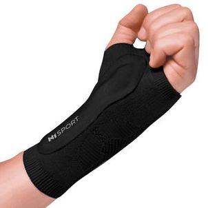 Imobilizador De Punho Esquerdo N1 Sports Linha Pro Preto