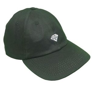Boné Diamond Aba Curva Micro Brilliant Dad Hat Verde