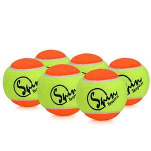 Bola de Beach Tennis Spin  Tropical - Pack com 06 Bolas