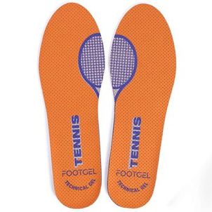 Palmilha de Gel Footgel Tennis 37 ao 40 Laranja