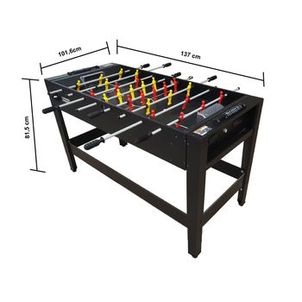 Mesa 2 em 1 Pebolim e Sinuca Winmax WMG53375