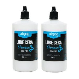 Lubrificante corrente bike cera Algoo Premium 200 ml c/ 2 un