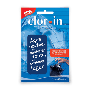Purificador de Agua de Trilha Clor In