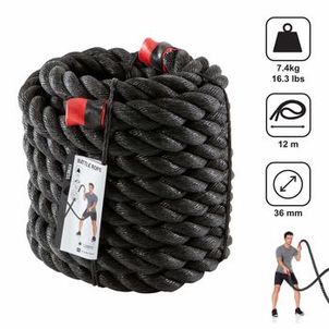 Corda Naútica 12m 7,5kg Battle Rope
