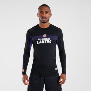 Camiseta Masculina de Basquete UT500 NBA Los Angeles Lakers Tarmak