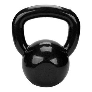 Kettlebell 14KG Emborrachado Preto