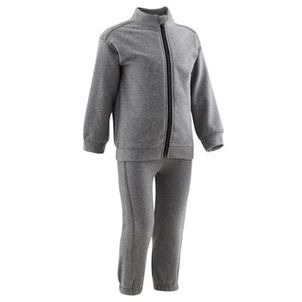Agasalho Infantil de Ginastica 120 Domyos Cinza-mescla