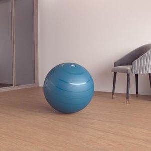 Bola de Ginástica e Pilates Tam 1 55cm Nyamba