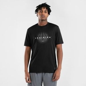 Camiseta Masculina de Basquete Ts500 Fast Tarmak Preta