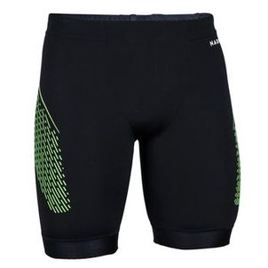 Sunga Shorts Masculino De Natação Fiti 500 - Nabaiji Preto-verde