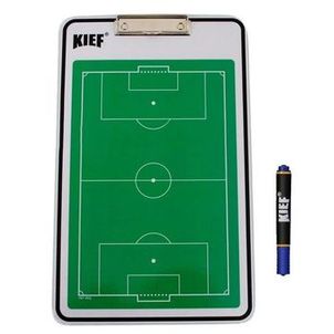 Prancheta Tática Dupla Face Futebol de Campo Kief