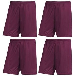Kit 4 Calções PMC Futebol Plus Size Masculino