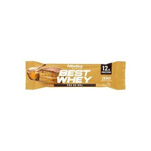 Barra de Proteína Best Whey Bar Pão de Mel 49g Athetica Nutrition