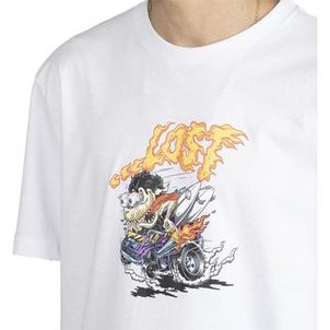 Camiseta Lost Hot Rod WT23 Masculina Branco