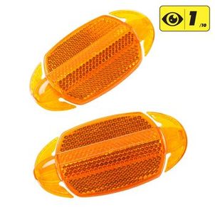 Refletores de Ciclismo para Rodas X2 Btwin