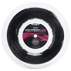 Corda Topspin Polytech Evo 16L 1.30mm Rolo com 200 Metros Preta