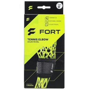 Tennis Elbow Fort Neoprene Ajustável Preto